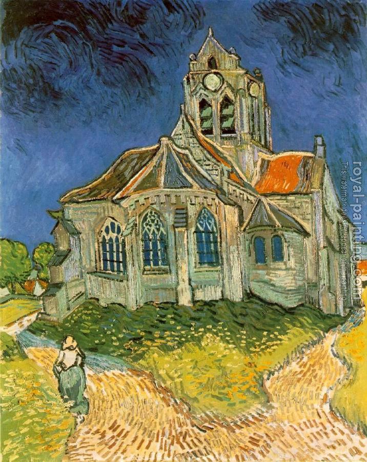 Vincent Van Gogh : The Church at Auvers-sur-Oise II